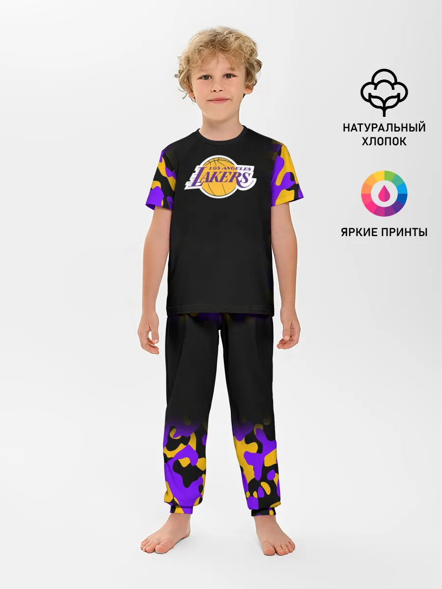 Детская пижама с брюками / LA LAKERS