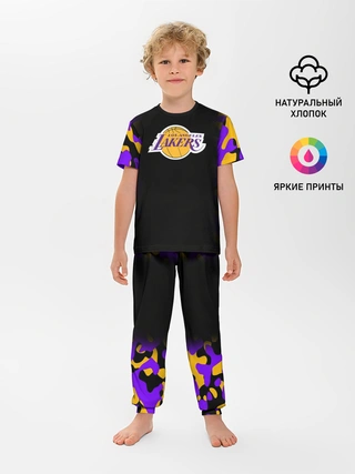 Детская пижама с брюками / LA LAKERS