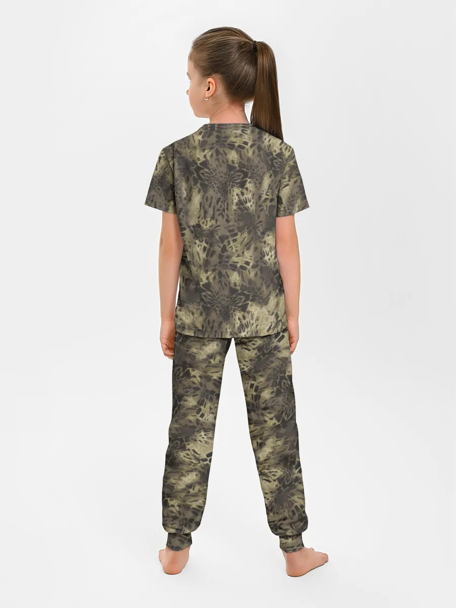 Детская пижама с брюками / Камуфляж Prym1 Woodlands Camo