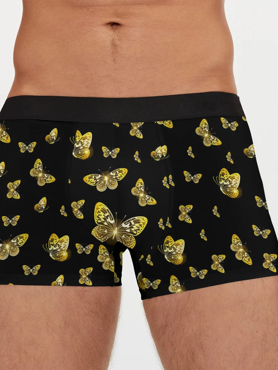 Мужские трусы боксеры / Golden Butterfly pattern