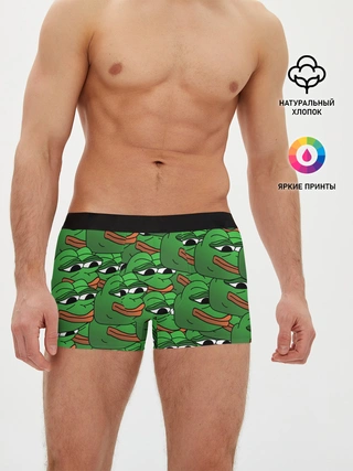 Мужские трусы боксеры / Pepe The Frog