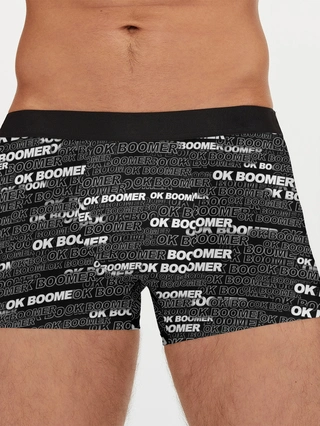 Мужские трусы боксеры / OK BOOMER