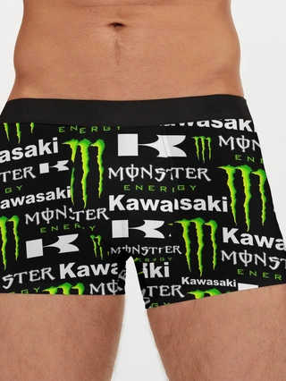 Мужские трусы боксеры / KAWASAKI X MONSTER ENERGY