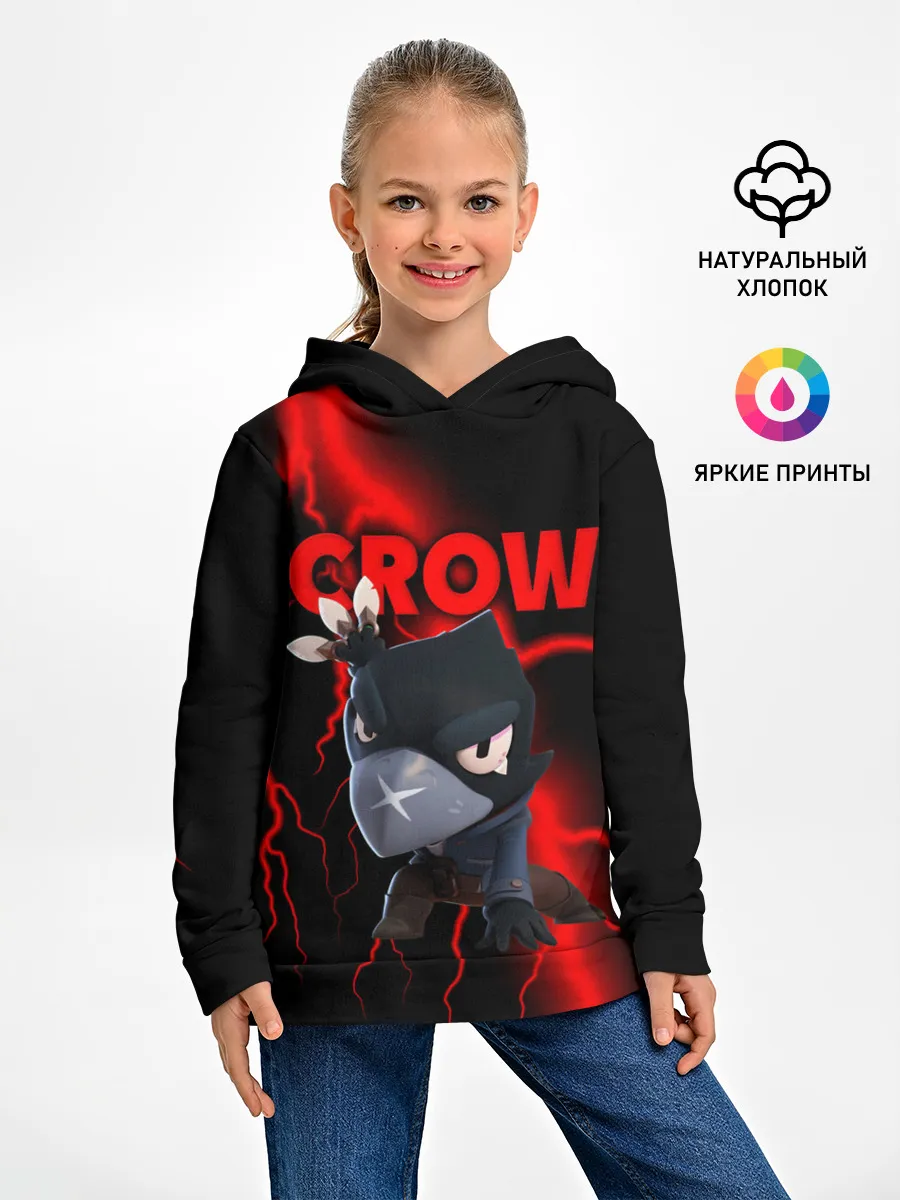 Детское худи / Brawl Stars CROW