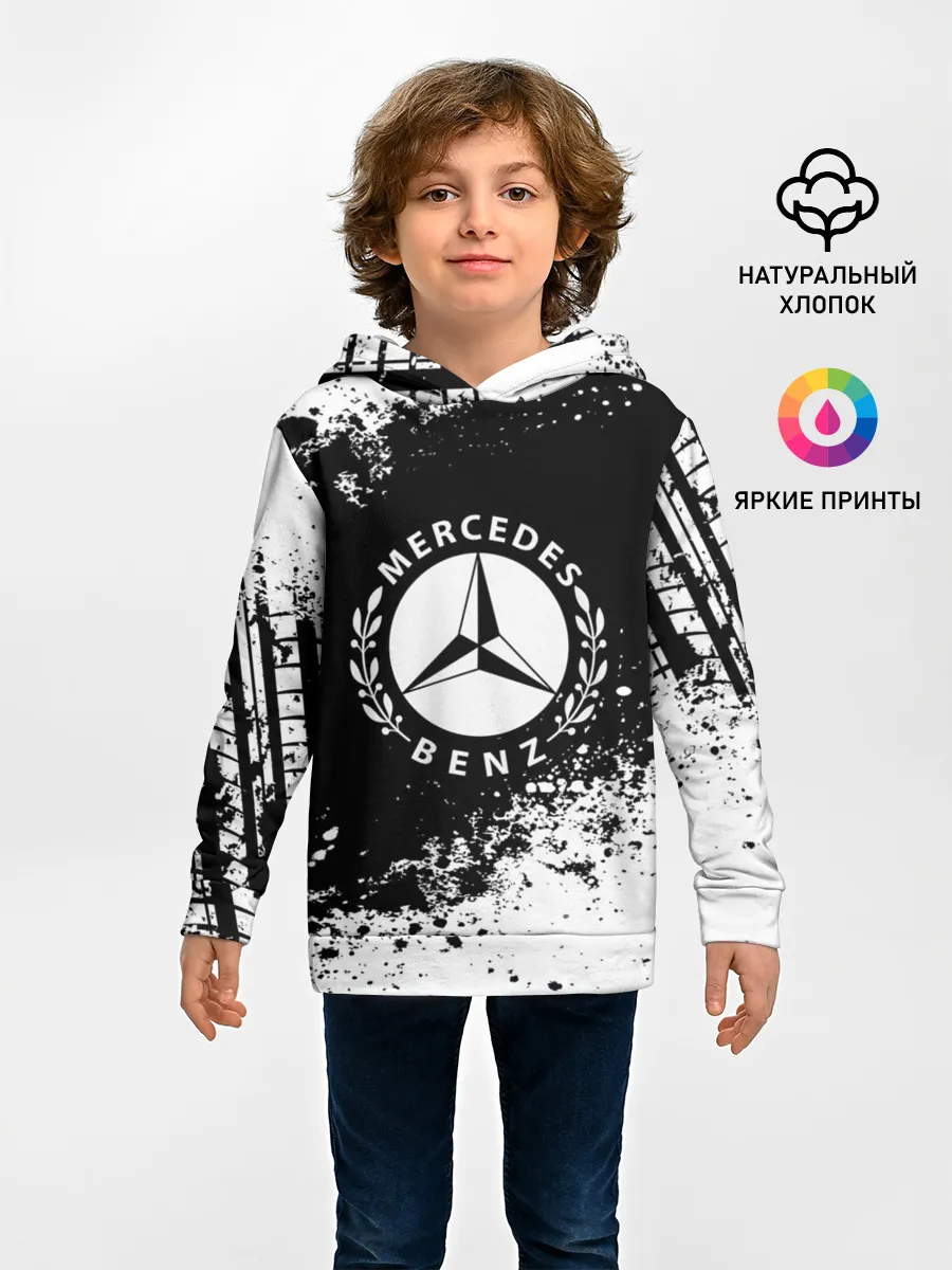 Детское худи / Mercedes abstract sport