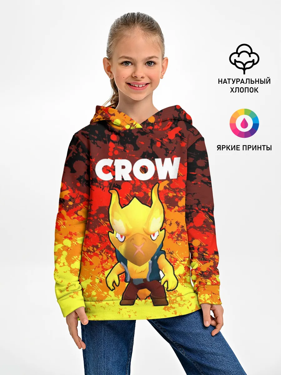 Детское худи / BRAWL STARS CROW PHOENIX