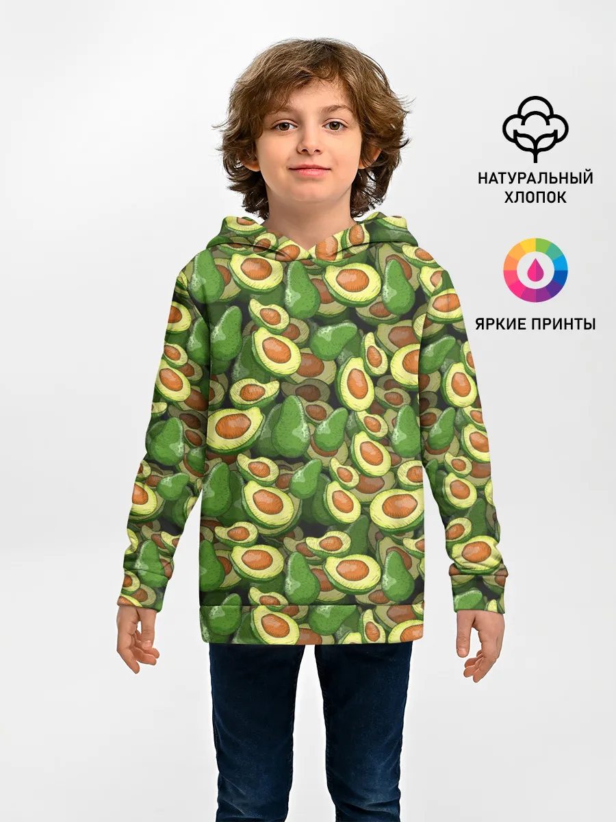 Детское худи / avocado