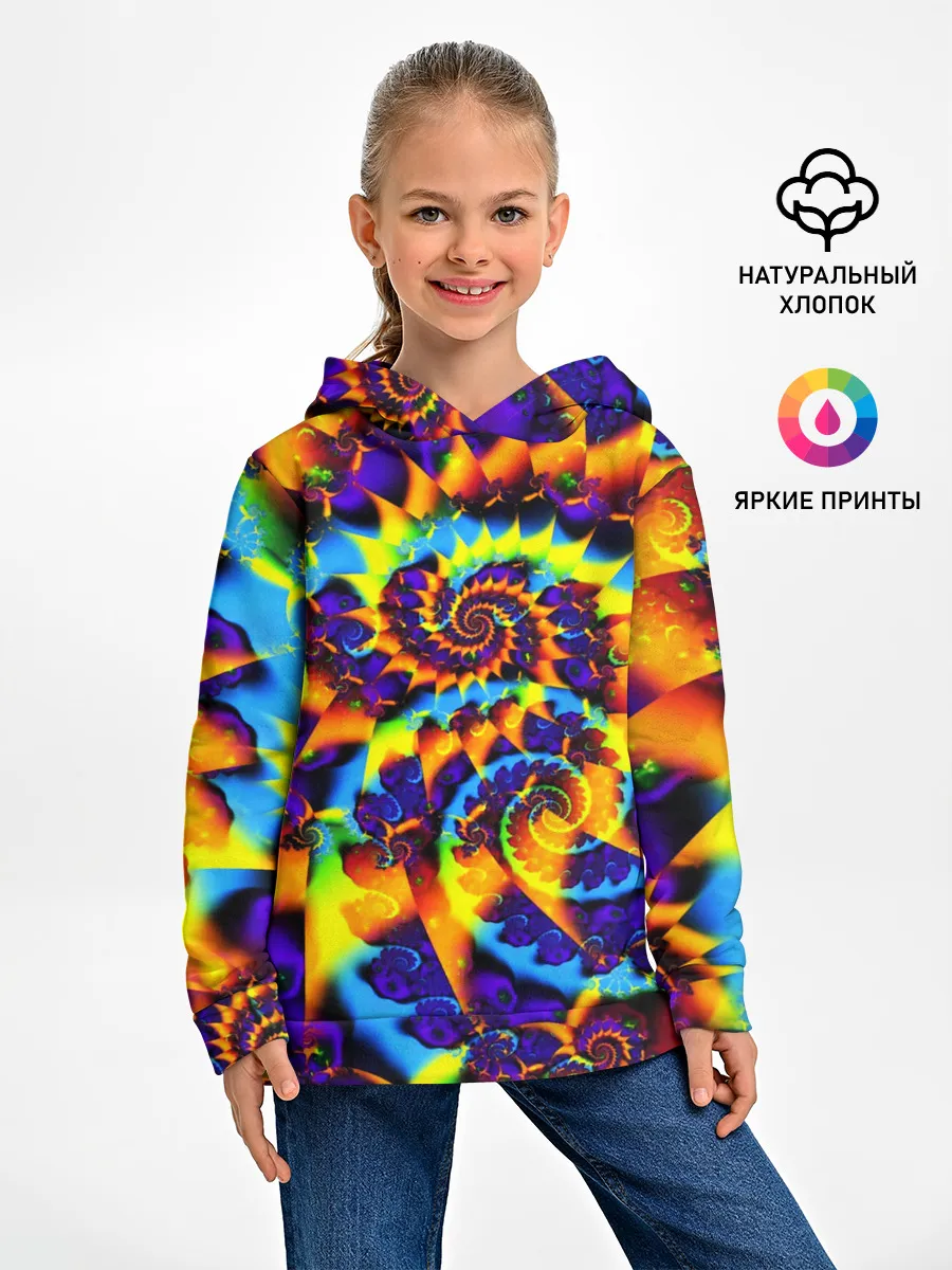 Детское худи / TIE-DYE COLOR