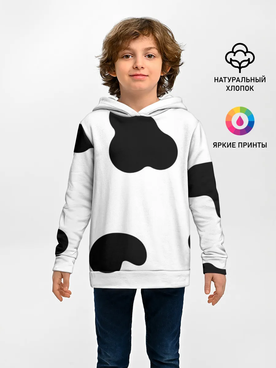 Детское худи / Cow print