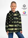 Детское худи / American Flag Camo