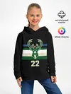 Детское худи / Milwaukee Bucks форма. Крис Миддлтон