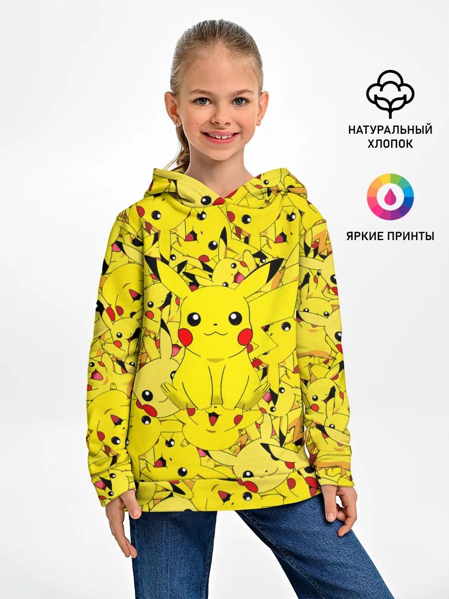 Детское худи / ПИКАЧУ ПОКЕМОН PIKA PIKA