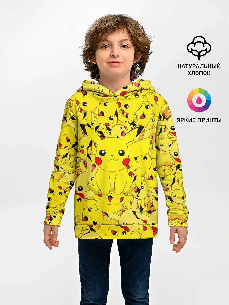 Детское худи / ПИКАЧУ ПОКЕМОН PIKA PIKA