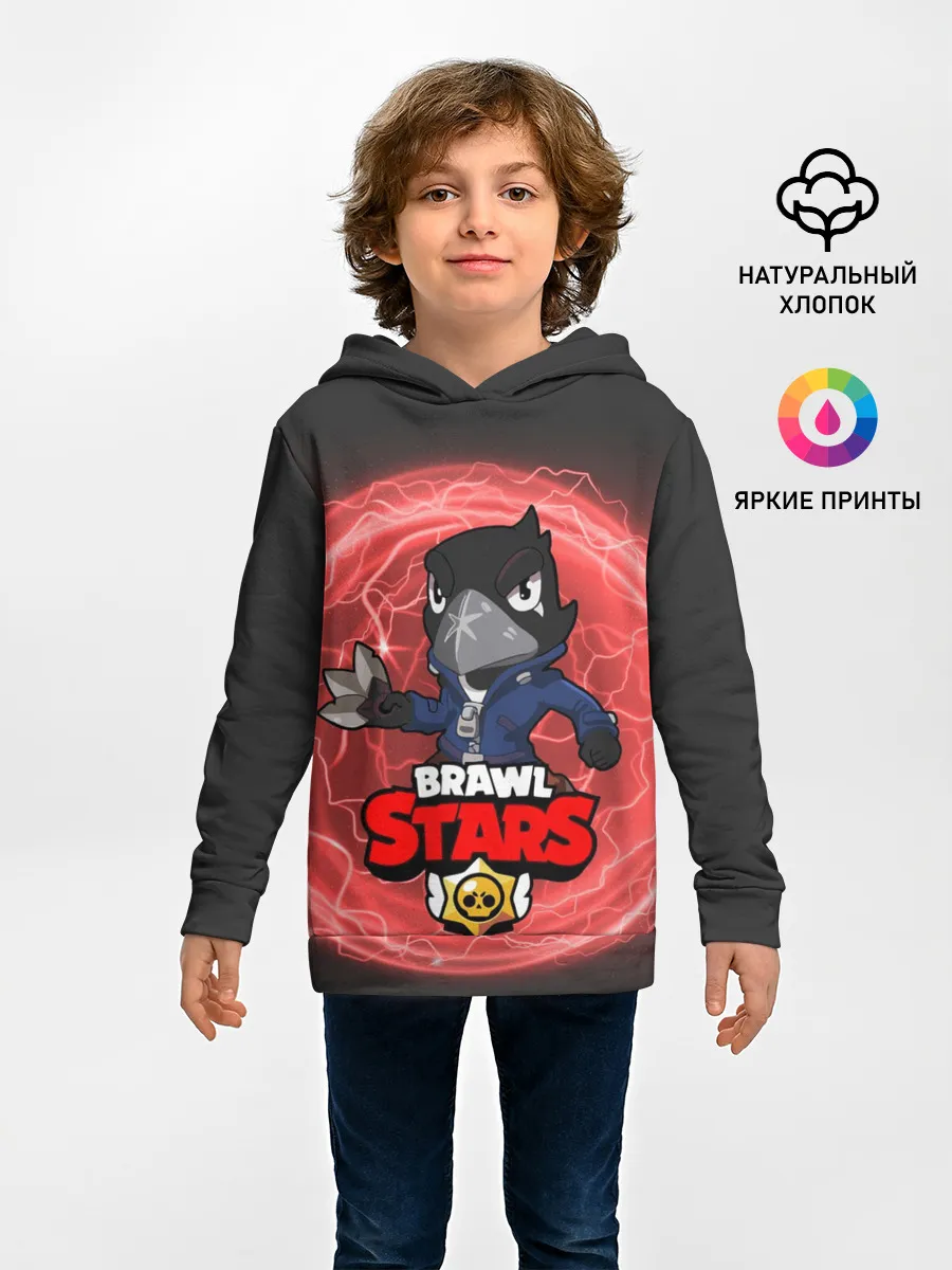 Детское худи / Brawl Stars CROW