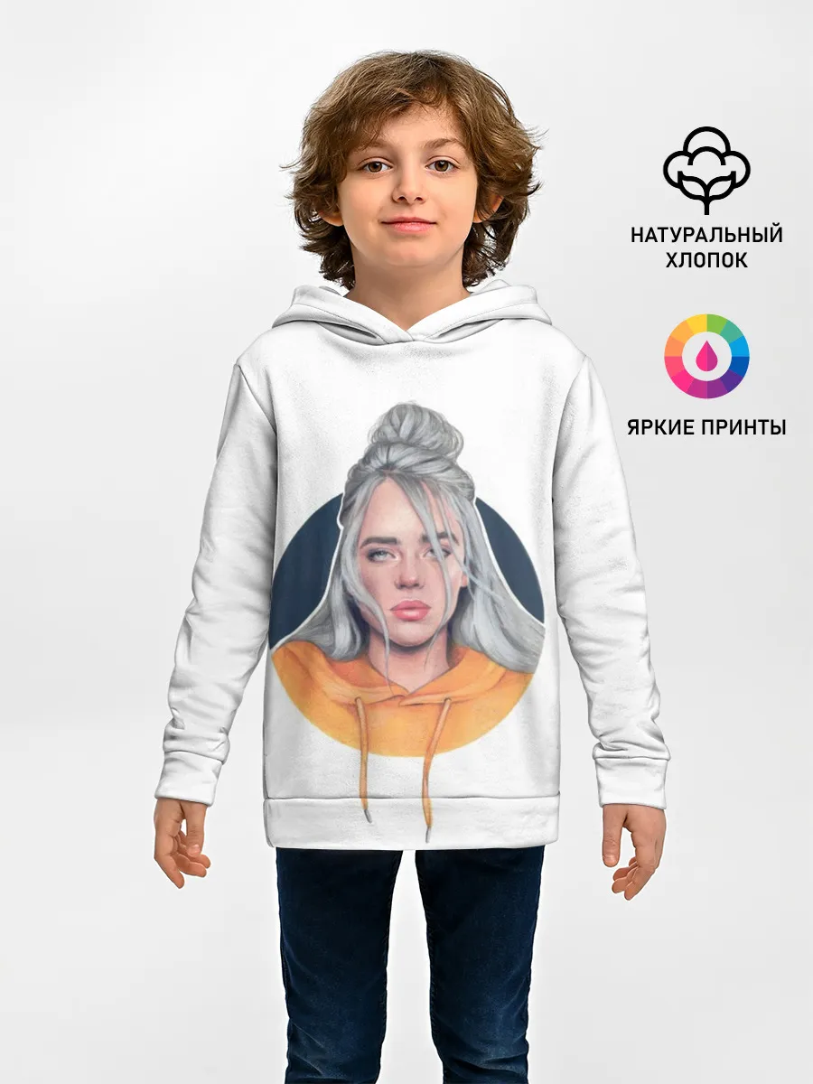 Детское худи / Billie Eilish art 1