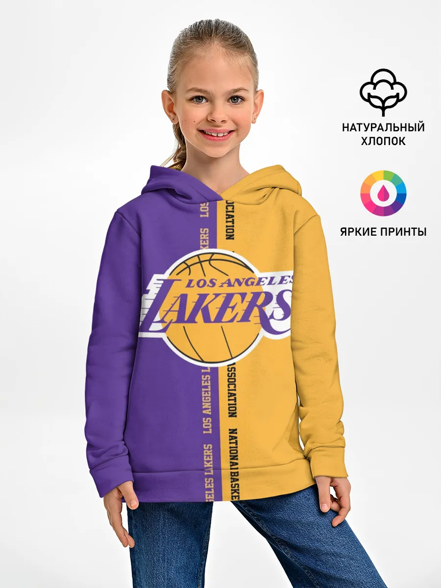 Детское худи / Los angeles lakers. NBA