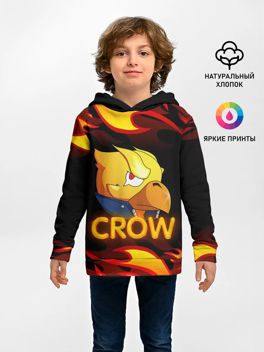 Детское худи / Crow (Brawl Stars)