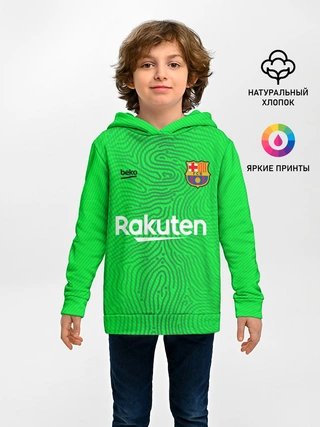 Детское худи / FC Barcelona | Goalkeeper 2021/22