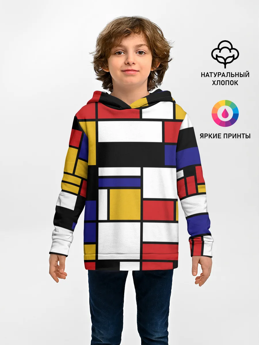 Детское худи / Color blocking