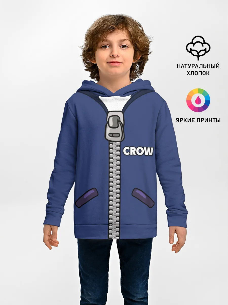 Детское худи / Brawl Stars CROW