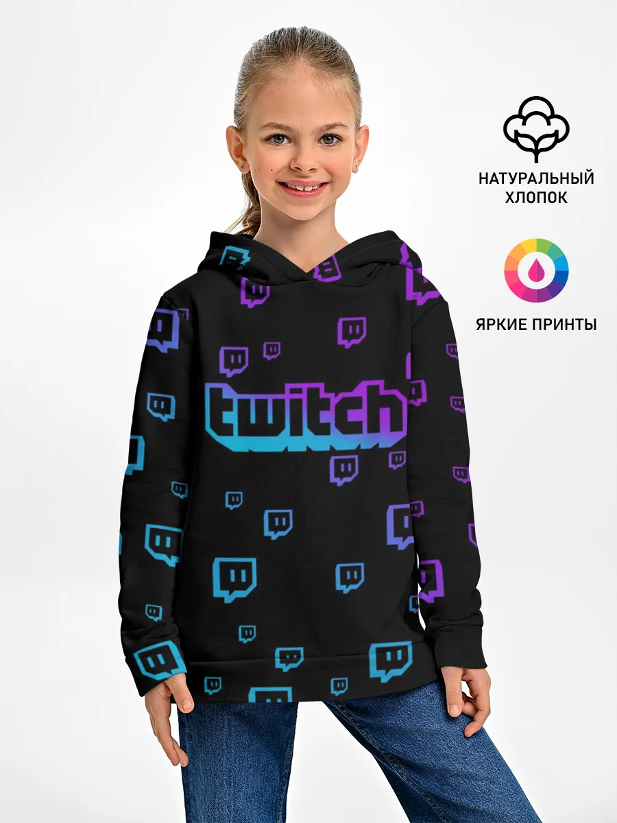 Детское худи / Twitch (gradient)