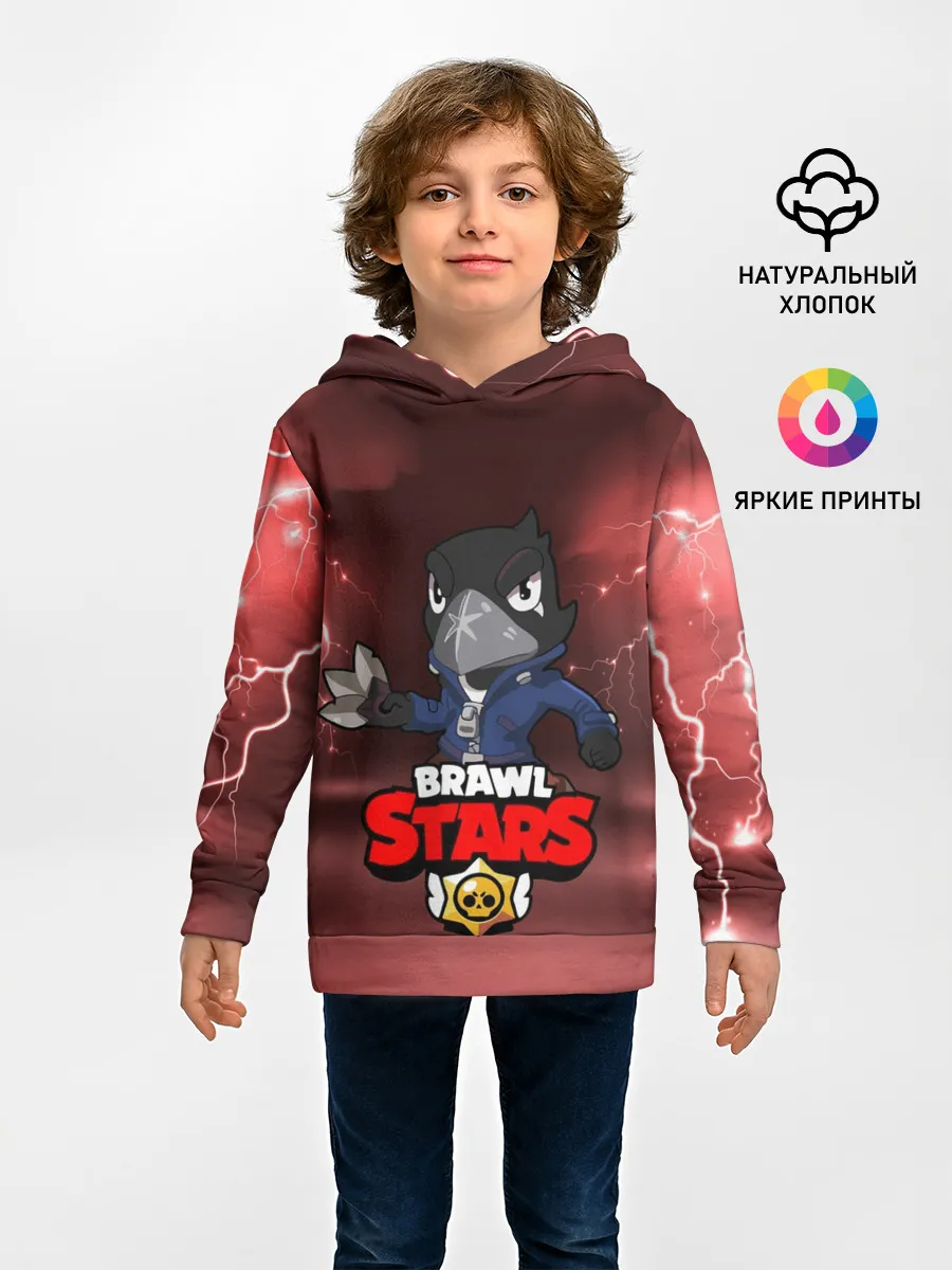 Детское худи / Brawl Stars CROW