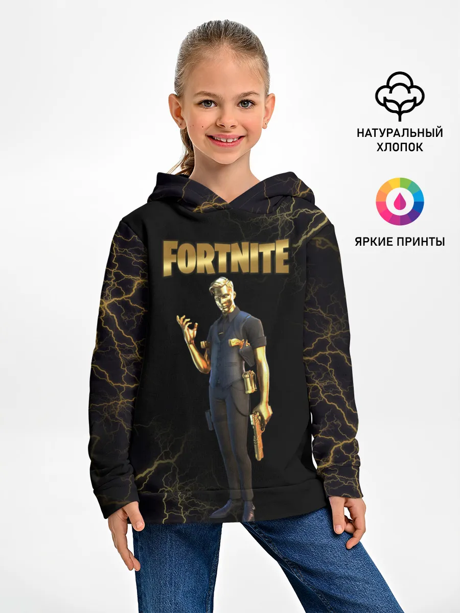 Детское худи / Gold Midas Fortnite 2