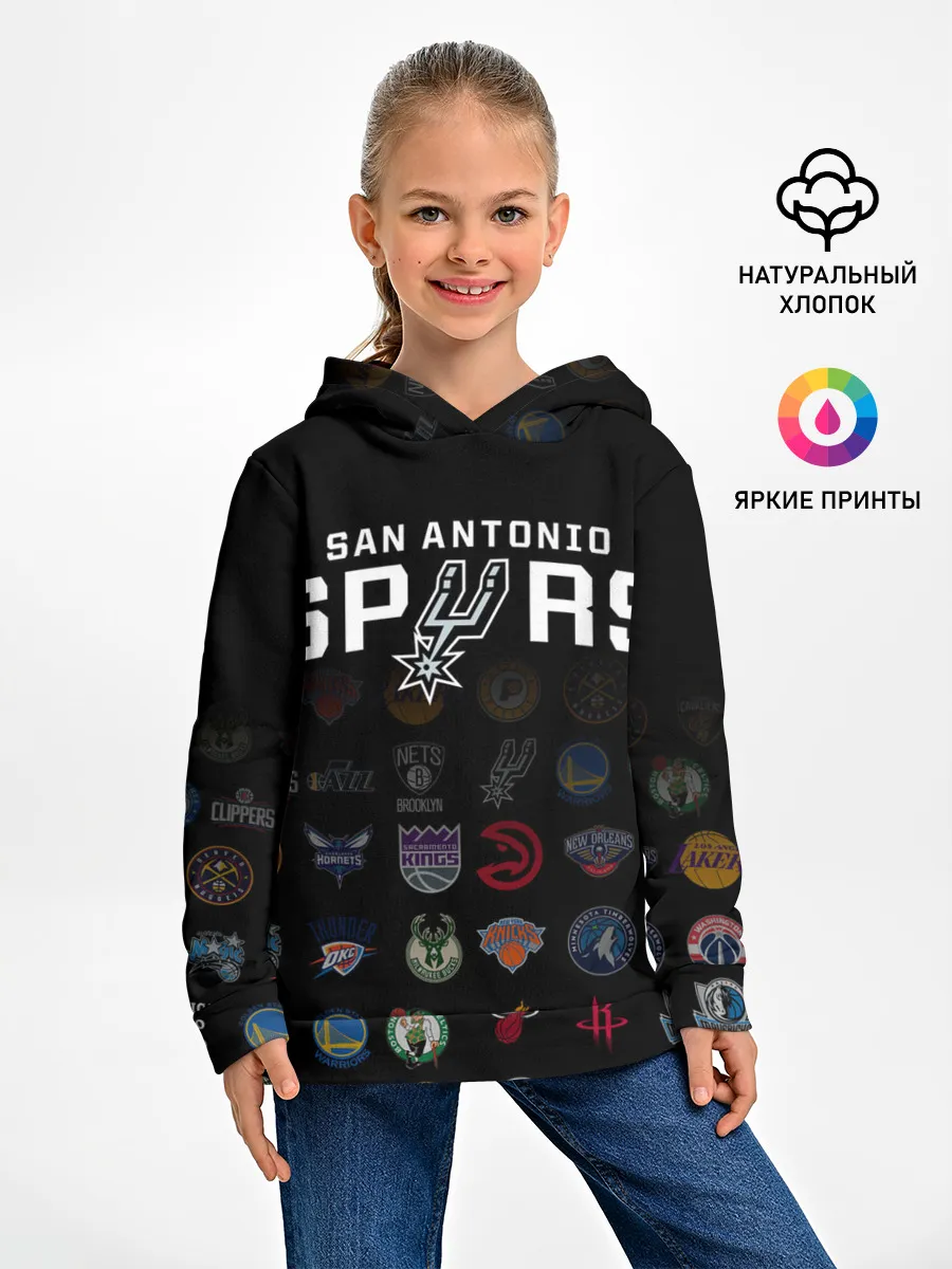 Детское худи / San Antonio Spurs (2)