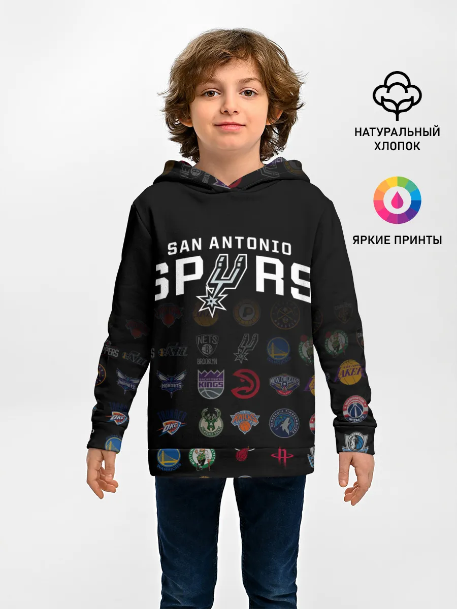 Детское худи / San Antonio Spurs (2)