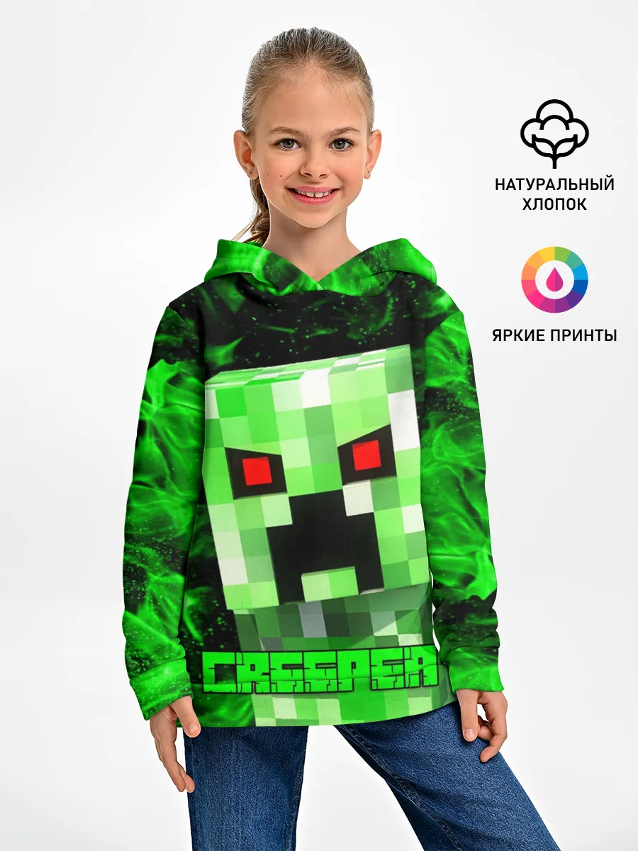 Детское худи / MINECRAFT CREEPER