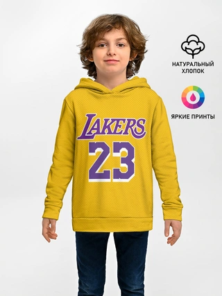 Детское худи / James 18-19 LA Lakers home