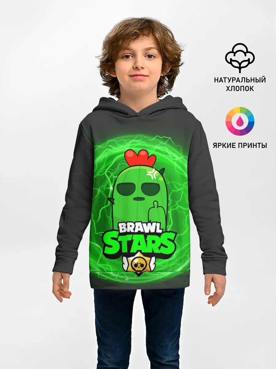 Детское худи / Brawl Stars SPIKE