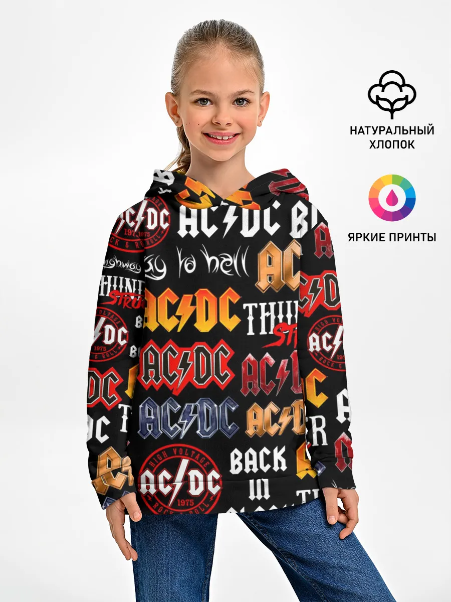 Детское худи / AC DC LOGOBOMBING