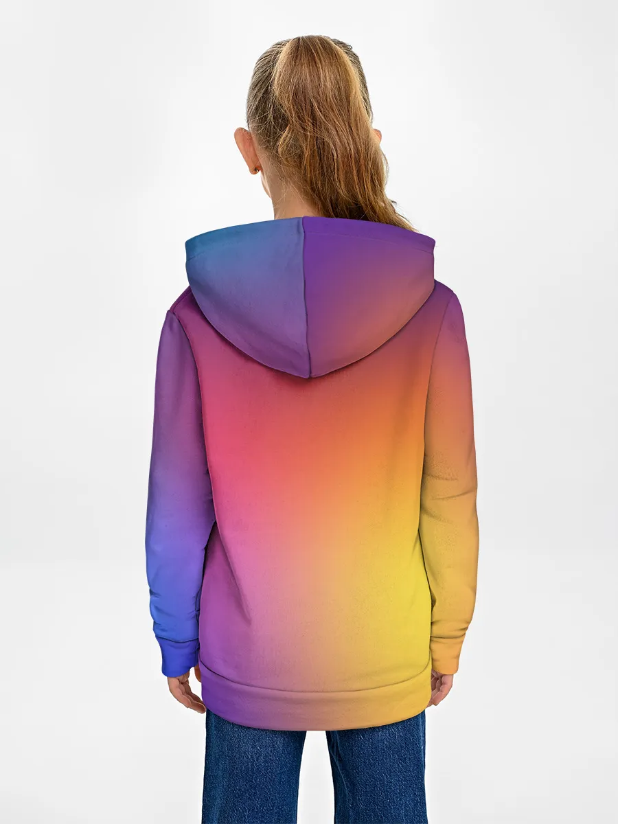 Детское худи / Abstract gradient colors