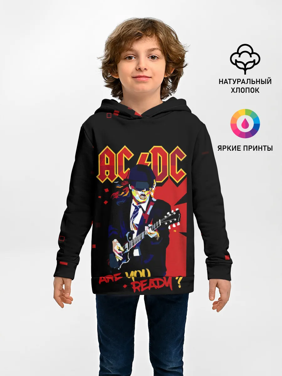 Детское худи / ARE YOU REDY? AC/DC