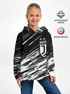 Детское худи / JUVENTUS / ЮВЕНТУС / БРЫЗГИ