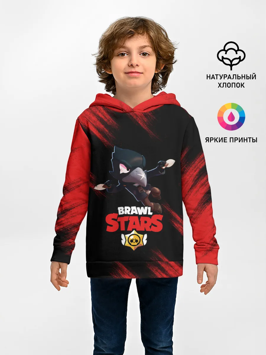 Детское худи / Brawl Stars CROW