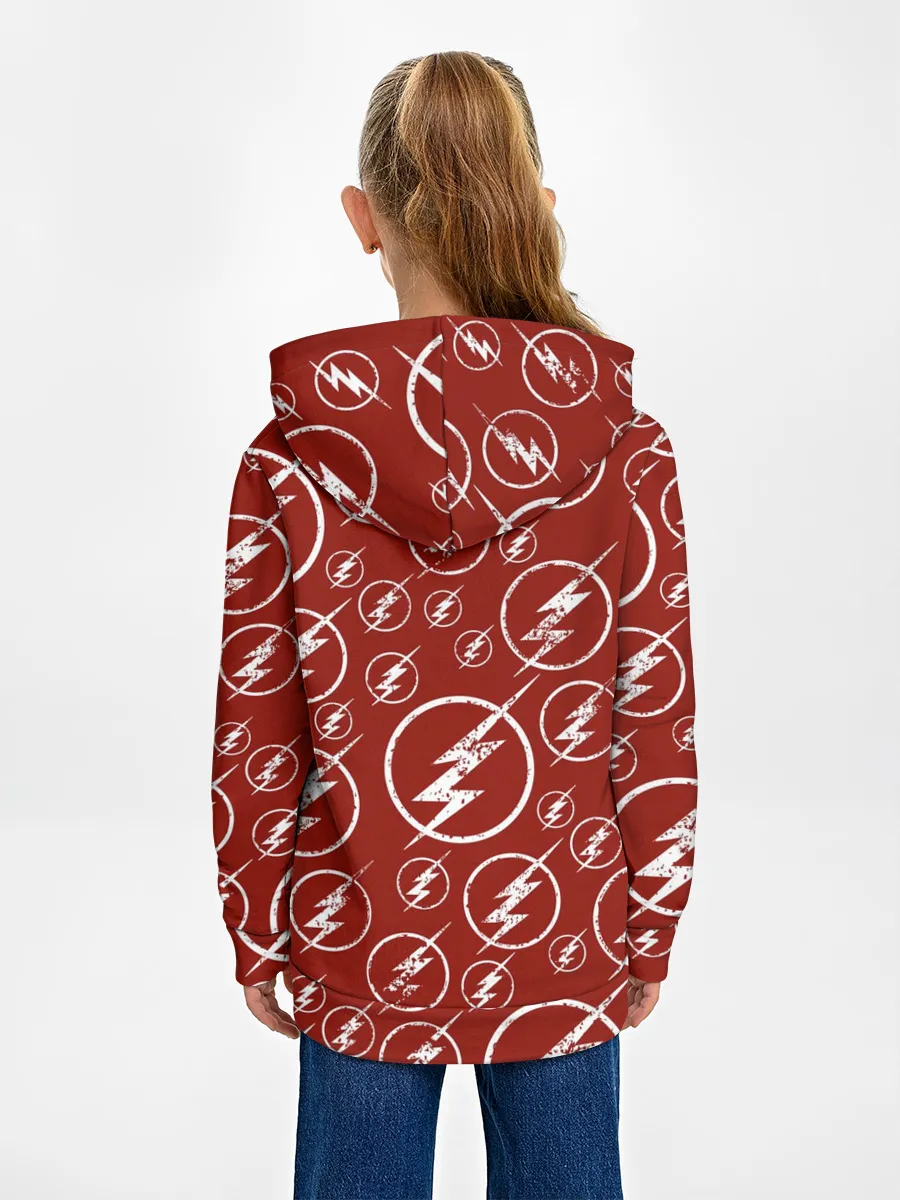 Детское худи / The Flash Logo Pattern