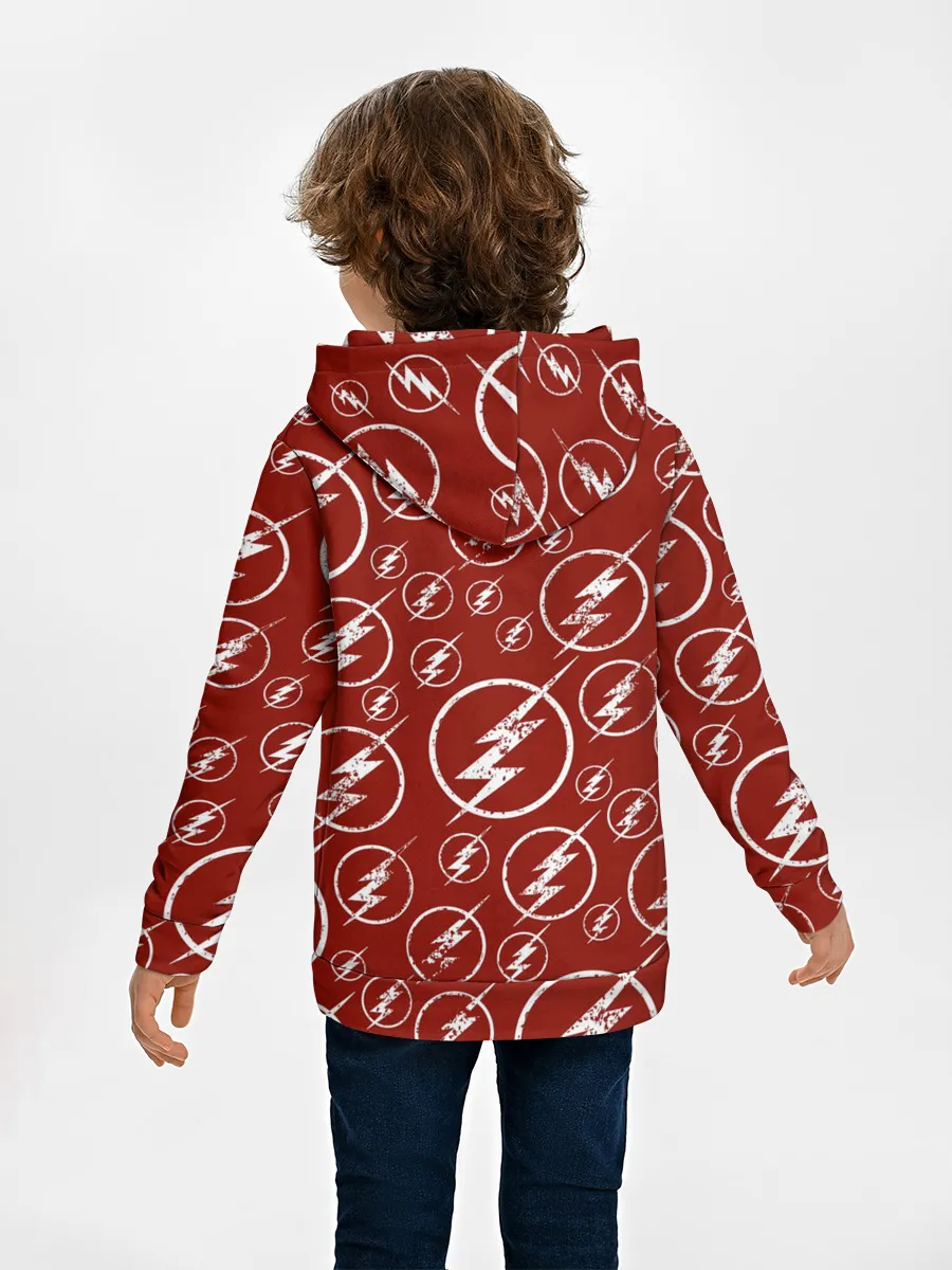 Детское худи / The Flash Logo Pattern