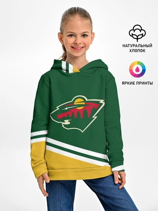 Детское худи / Minnesota Wild NHL