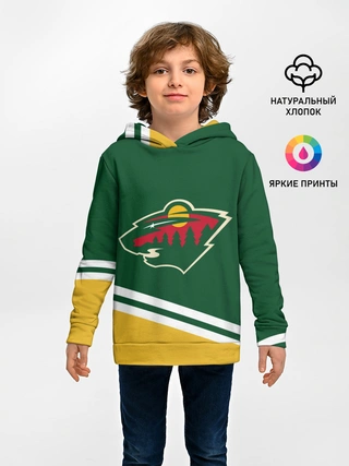 Детское худи / Minnesota Wild NHL