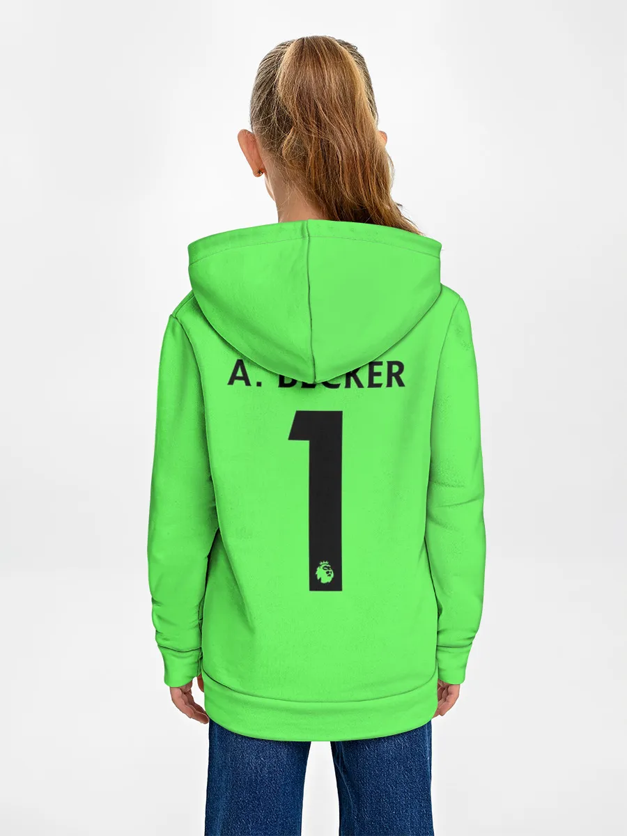 Детское худи / Alisson GK away 19-20