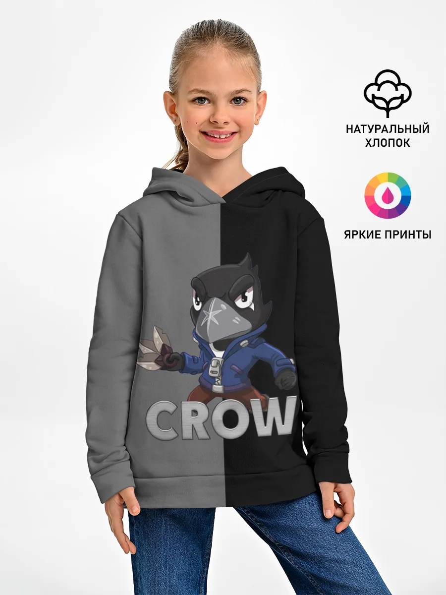 Детское худи / Brawl Stars CROW