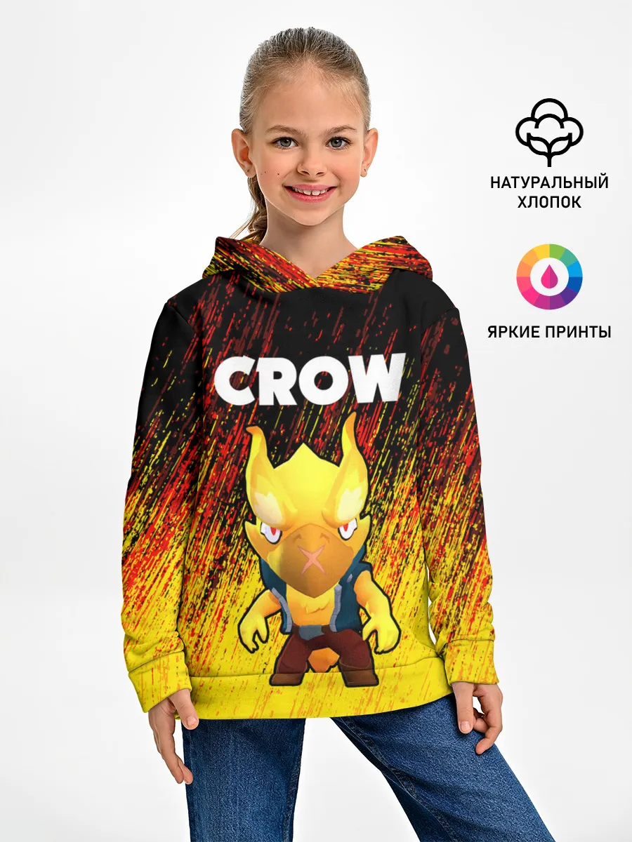 Детское худи / BRAWL STARS CROW PHOENIX