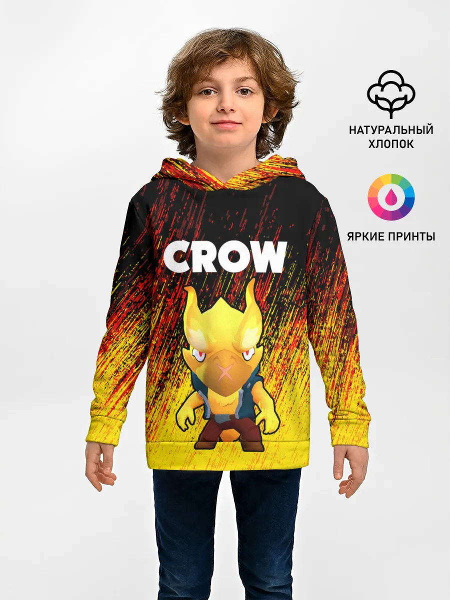 Детское худи / BRAWL STARS CROW PHOENIX