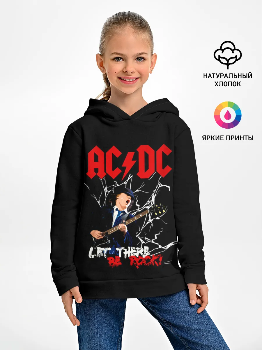 Детское худи / AC/DC let there be rock!