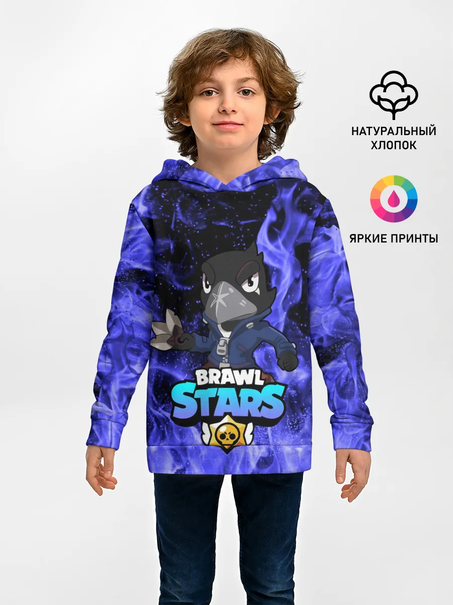 Детское худи / Brawl Stars CROW