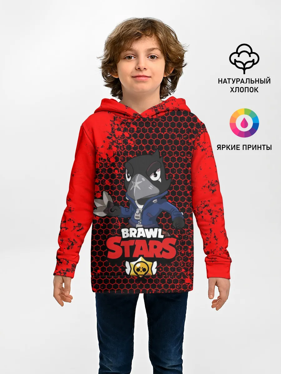 Детское худи / Brawl Stars CROW