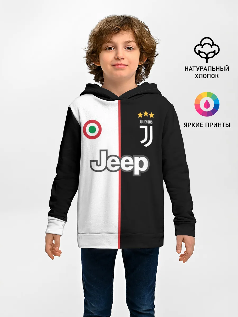 Детское худи / Ronaldo Juventus Home 19/20