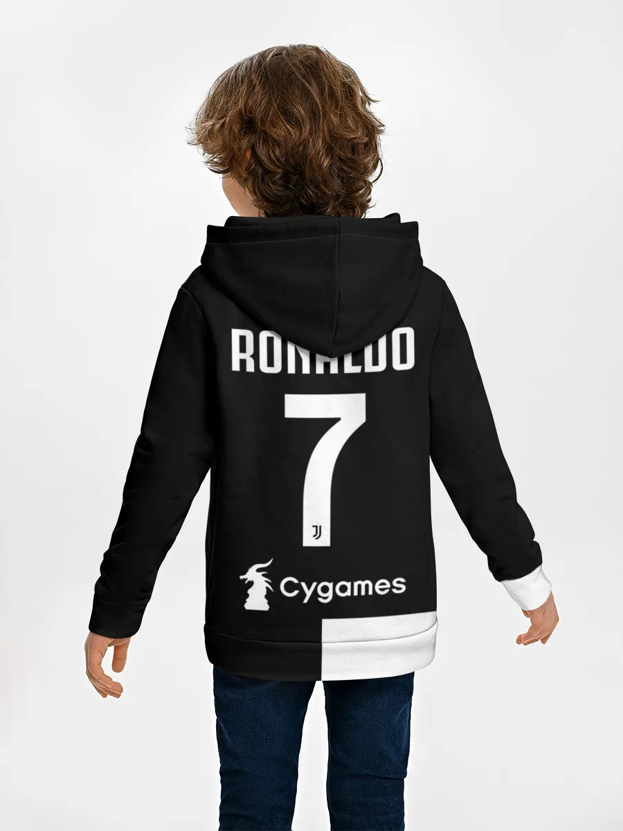 Детское худи / Ronaldo Juventus Home 19/20